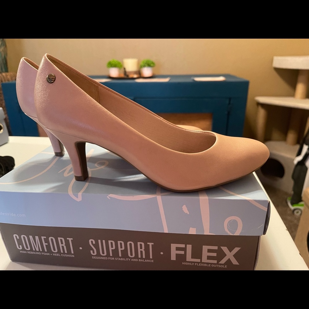 Light pink heels